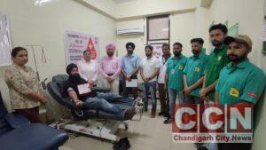 108 Ambulance Hosts Successful Blood Donation Camp at Civil Hospital Jalandhar