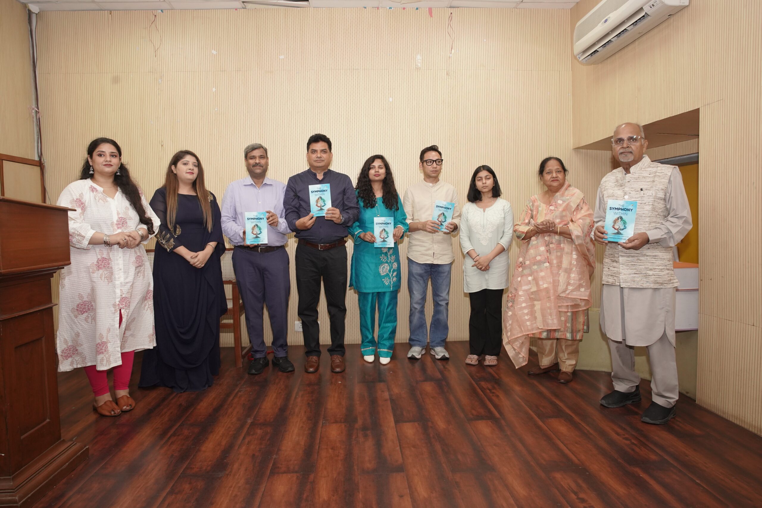 New Author in Town, Chinmayee Chaudhary, Unveils “Symphony Within”