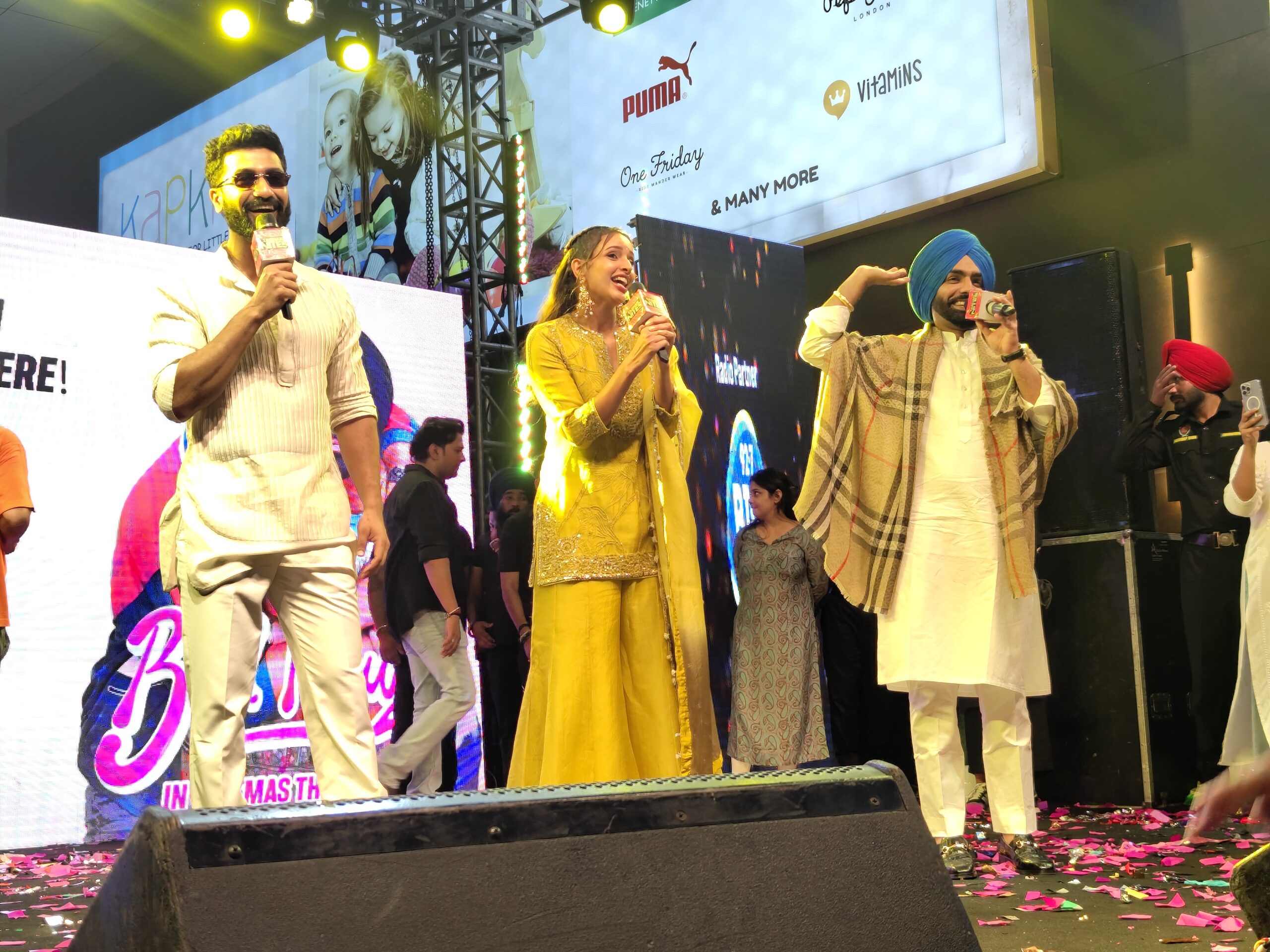 Celebrity Hotspot CP67 hosts Vicky Kaushal Tripti Dimri& Ammy Virk for an Exhilarating Evening