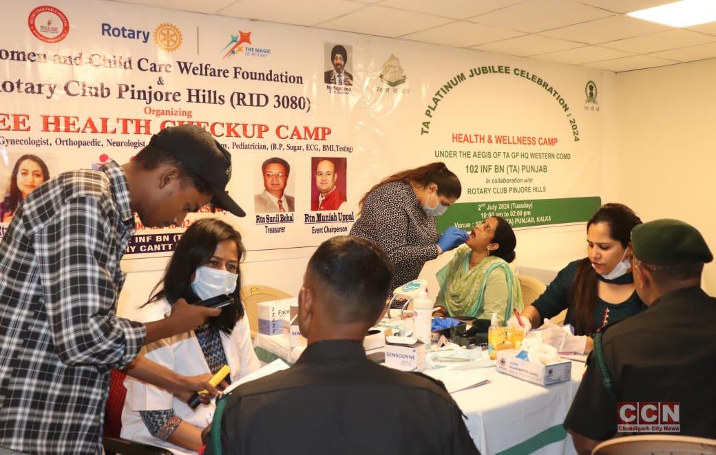 200 people get tested in free medical checkup camp