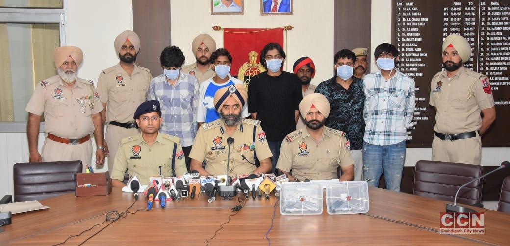 Punjab Police busts interstate organised crime syndicate kingpin among five held with 2pistols