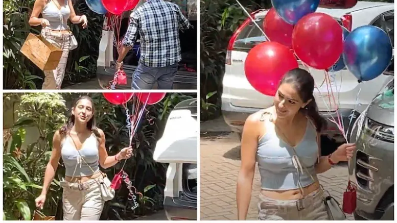 Sara Ali Khan Celebrates Saif Ali Khan’s 54th Birthday with a Heartwarming Visit