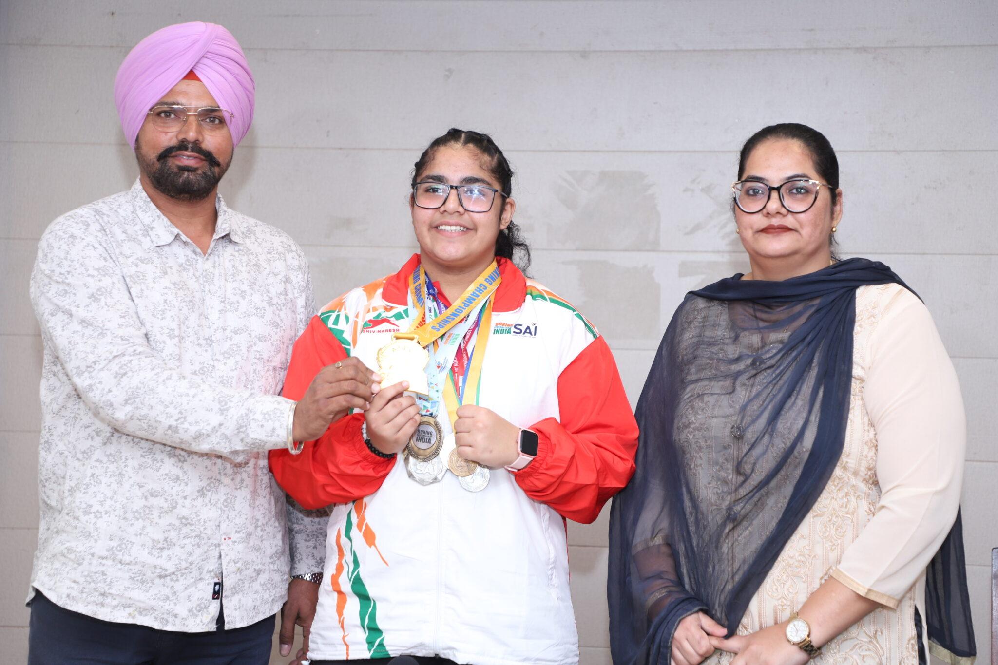 A Simple Fitness Routine turned into a Passion for Boxing: Gold Medallist Gurseerat Kaur