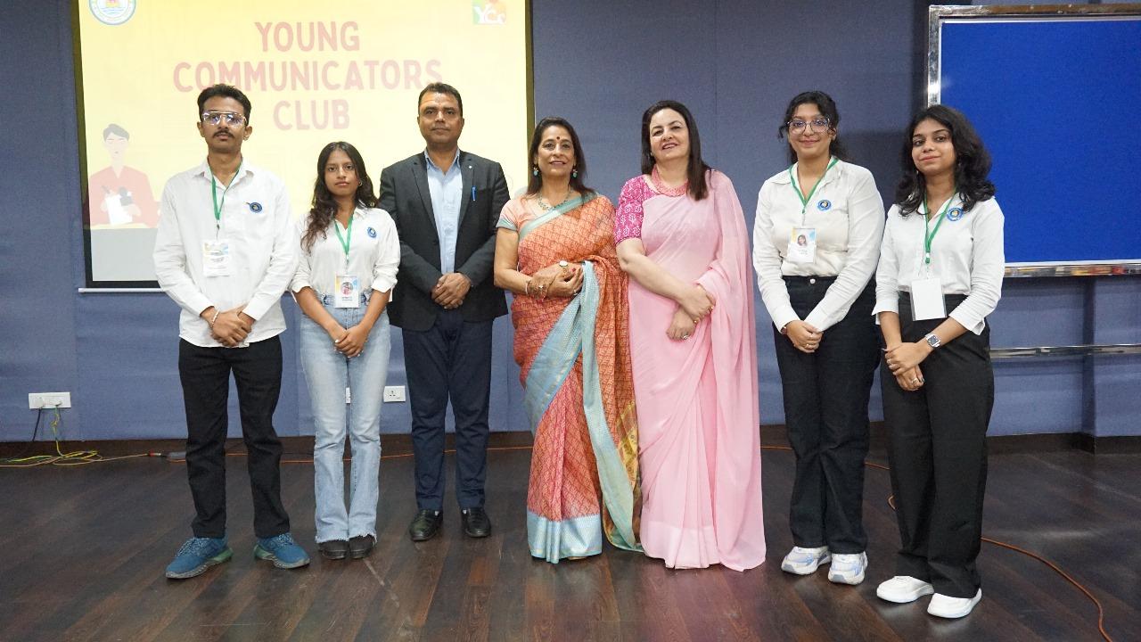 Young Communicators Club of GGDSD College holds Installation Ceremony