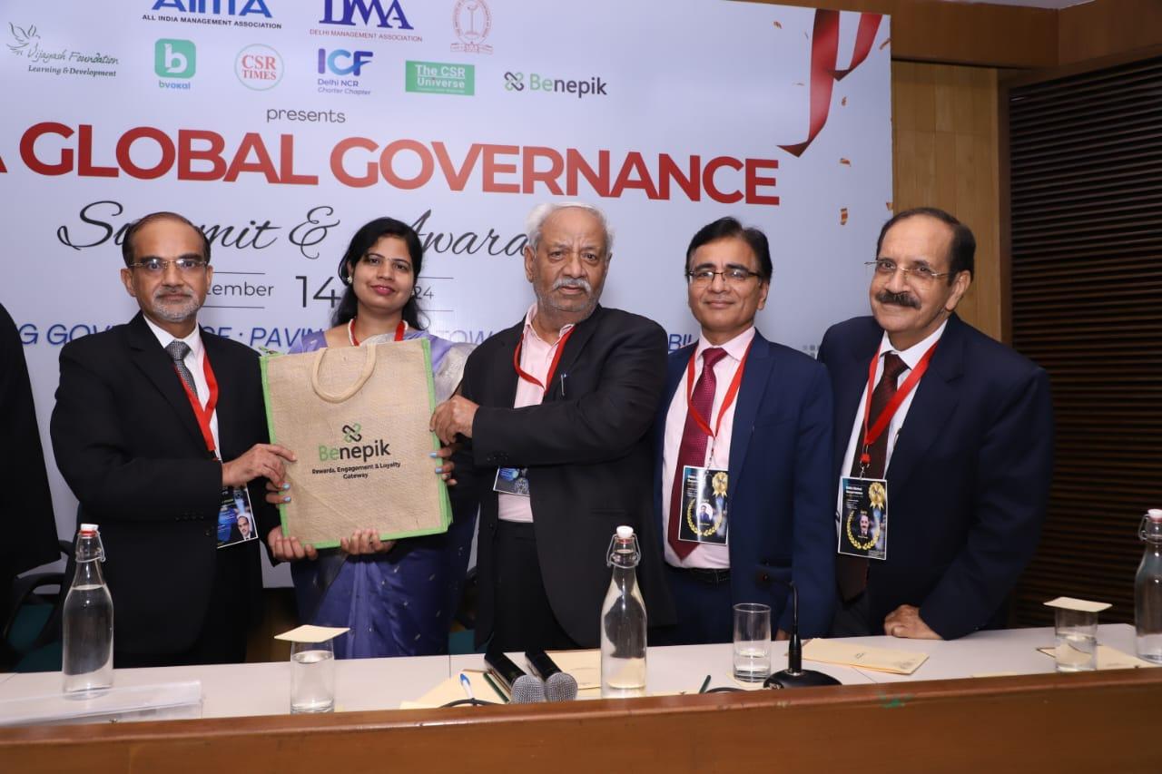 Citizen Awareness Group, Chandigarh Honored at DMA Global Governance Summit