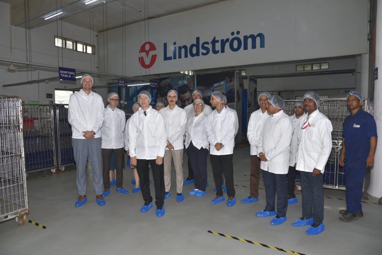 Finnish Parliament Members Visit Lindström's Mumbai Facility as Part of 75-Year Diplomatic Celebration