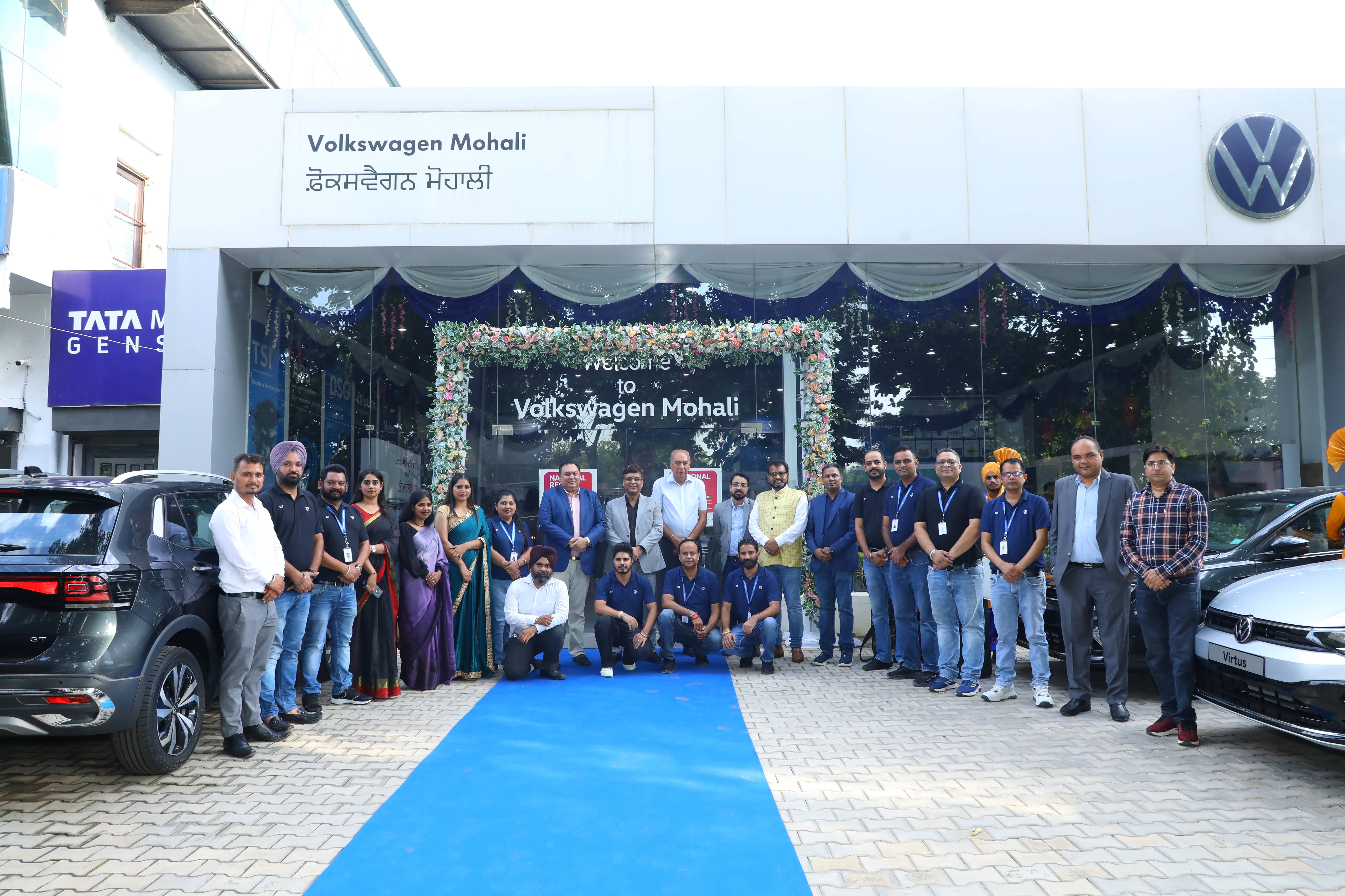 Volkswagen India introduces a new sales touchpoint in Mohali, Punjab