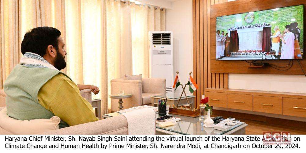 Haryana CM thanks PM for the launch of U-WIN portal