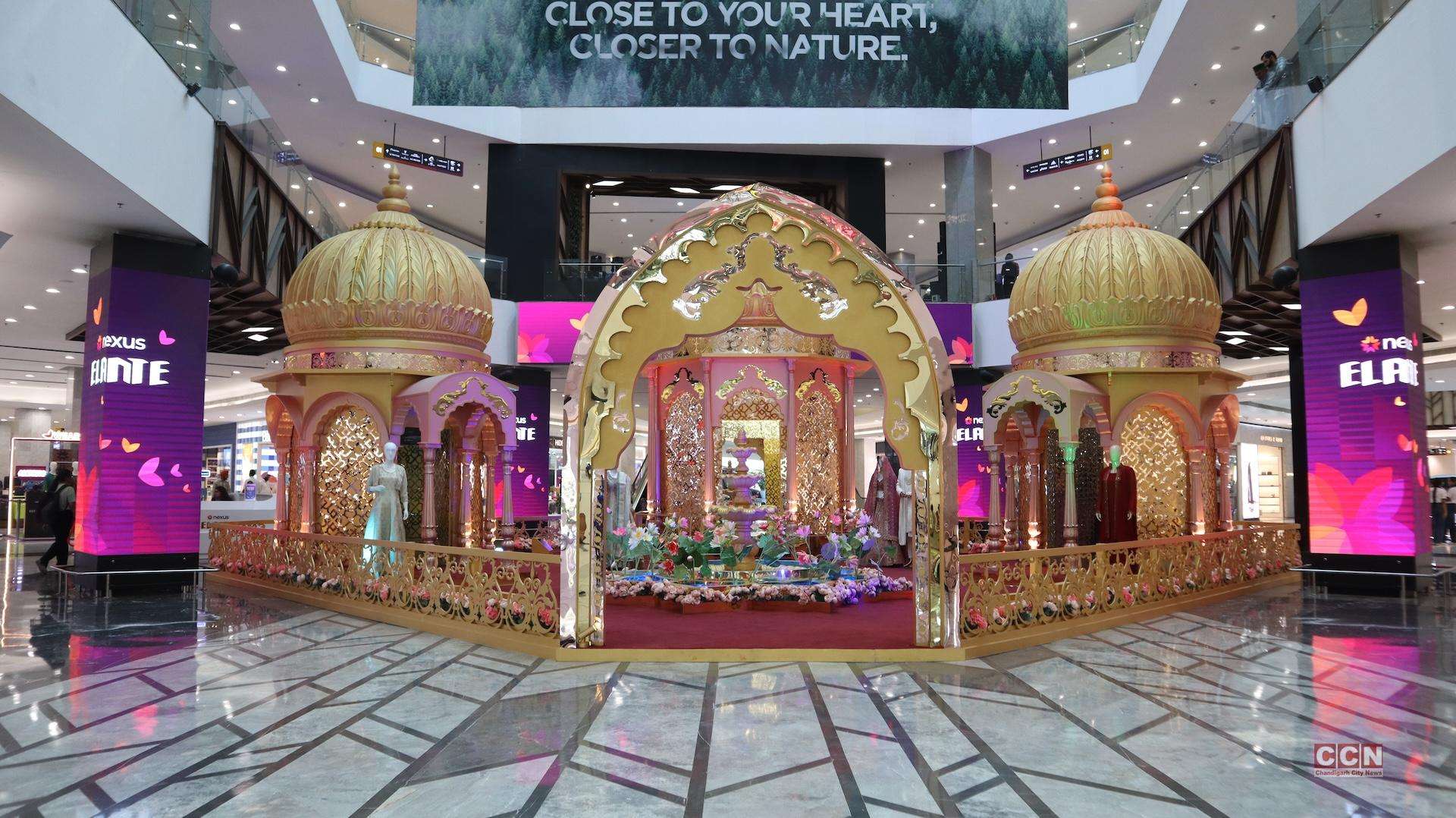 Nexus Elante recreates the Majestic Sheesh Mahal for Diwali 2024