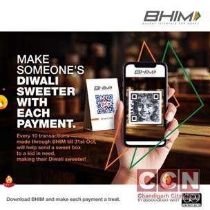 BHIM Partners with CRY for ‘Meethi Diwali’ campaign