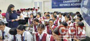 40 Students from Punjab Govt School of Eminence Visit Chd Defence Academy at Sec36