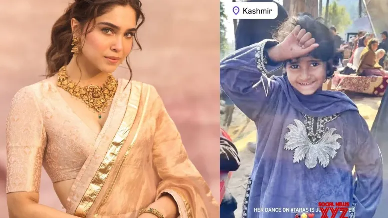 Sharvari shares an adorable video of a small Kashmiri fan grooving to ‘Taras’ song!