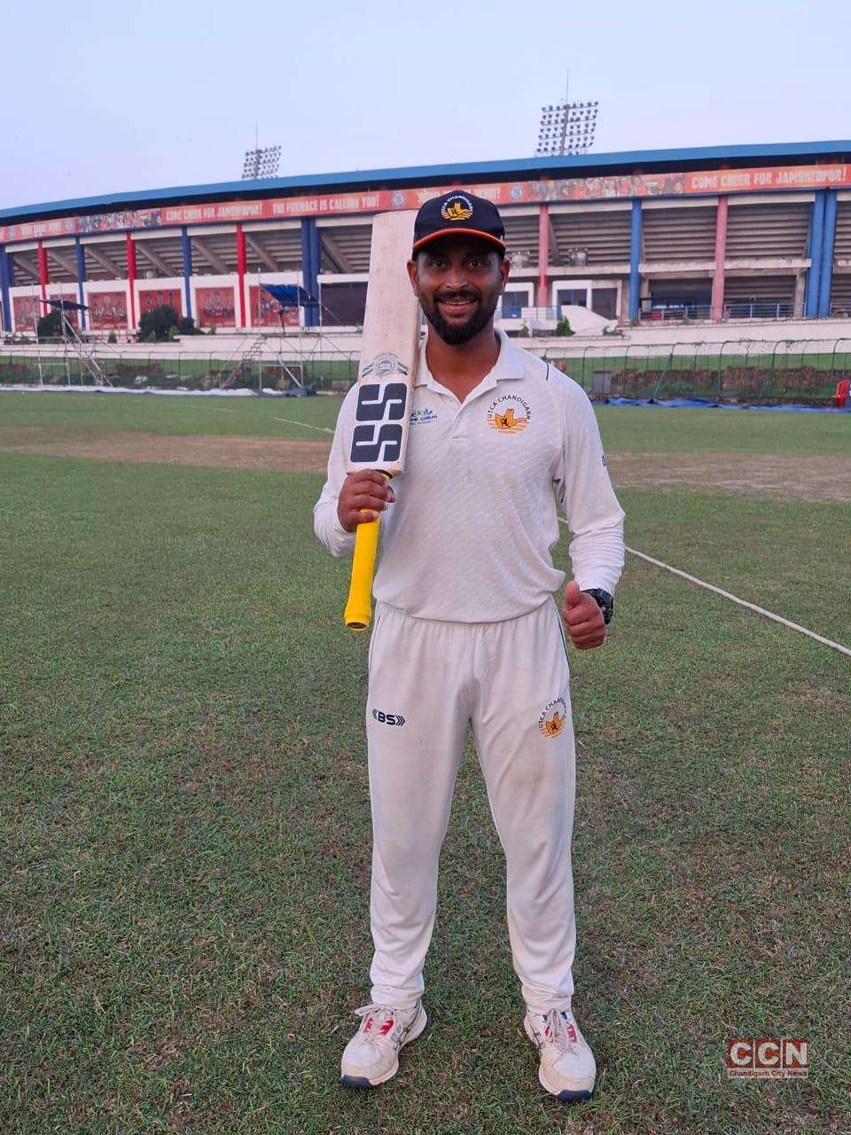 Ankit's ton ensured UT boys a 88 runs lead against Jharkhand