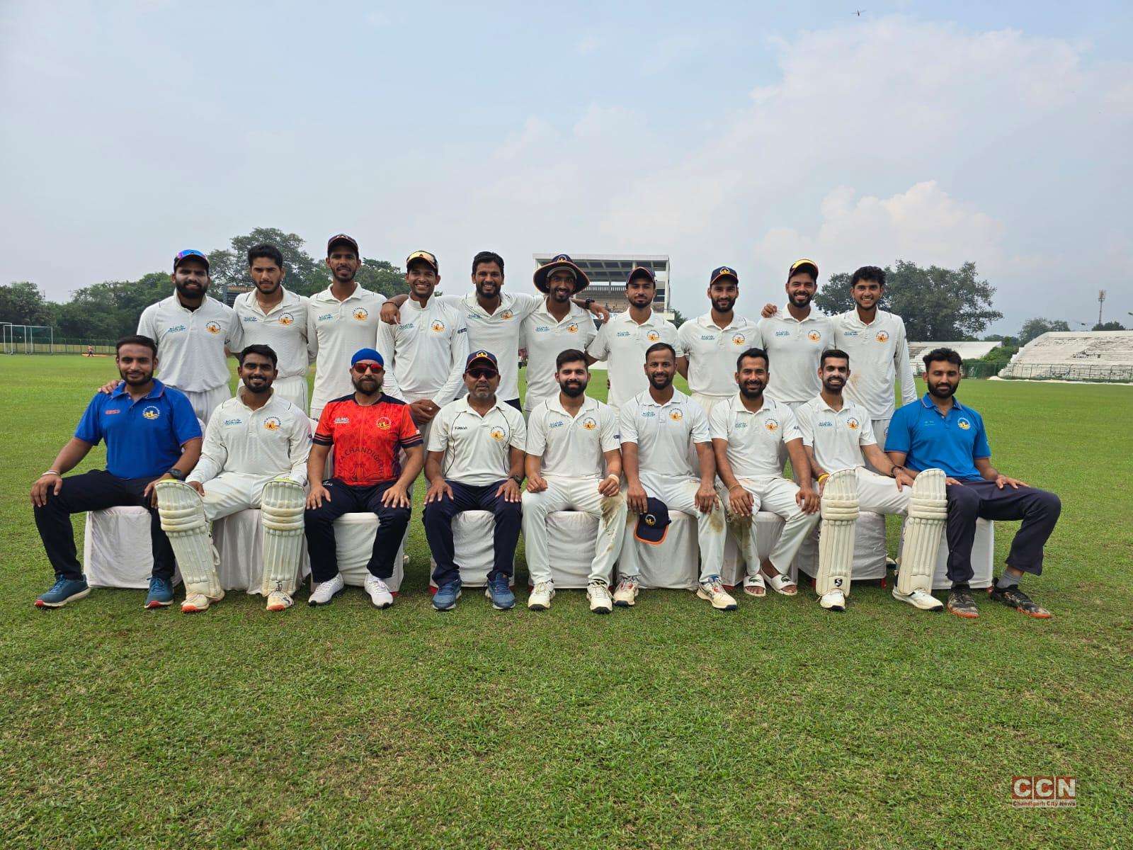 Chandigarh beats Jharkhand by ten wickets to win its fourth Ranji fixture