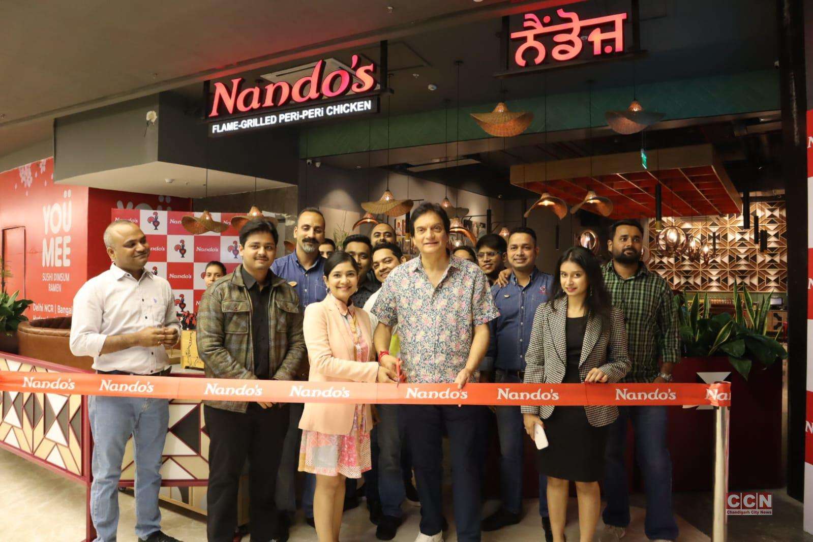 "Experience Nando's Signature Flame-Grilled PERi-PERi Chicken at CP67, Mohali"

