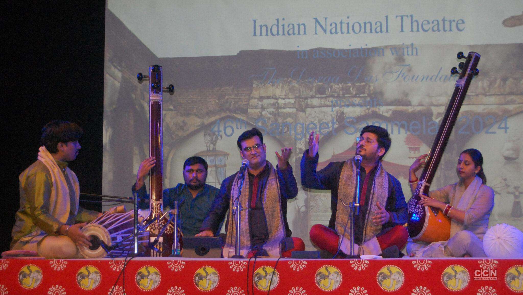 46th Chandigarh Sangeet Sammelan: Mesmerizing Performances by Mallick Brothers&Dr. Kamla Shankar on Classical Slide Guitar