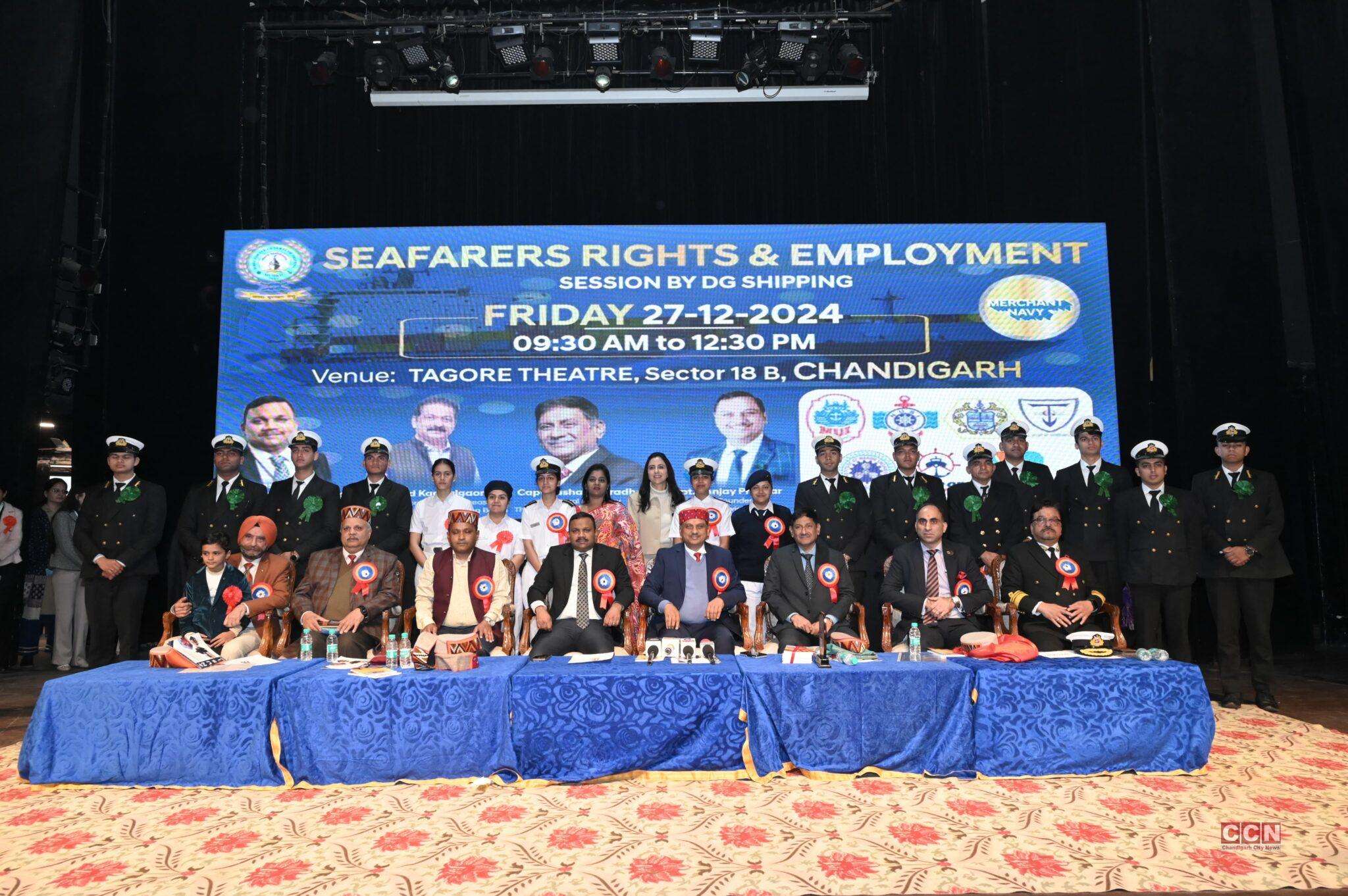 The Deputy Director General of Shipping, Captain Dr. Daniel Joseph, from the Directorate General of Shipping (DG Shipping), has assured the protection of the rights of merchant navy seafarers. Speaking as the chief guest at an event on the topic “Seafarers’ Rights and Employment,” organized at the Tagore Theatre Auditorium in Chandigarh on Friday, Dr. Joseph stated that now seafarers from Punjab, Haryana, and Himachal Pradesh will find it easier to bring their concerns and rights to the government’s attention.